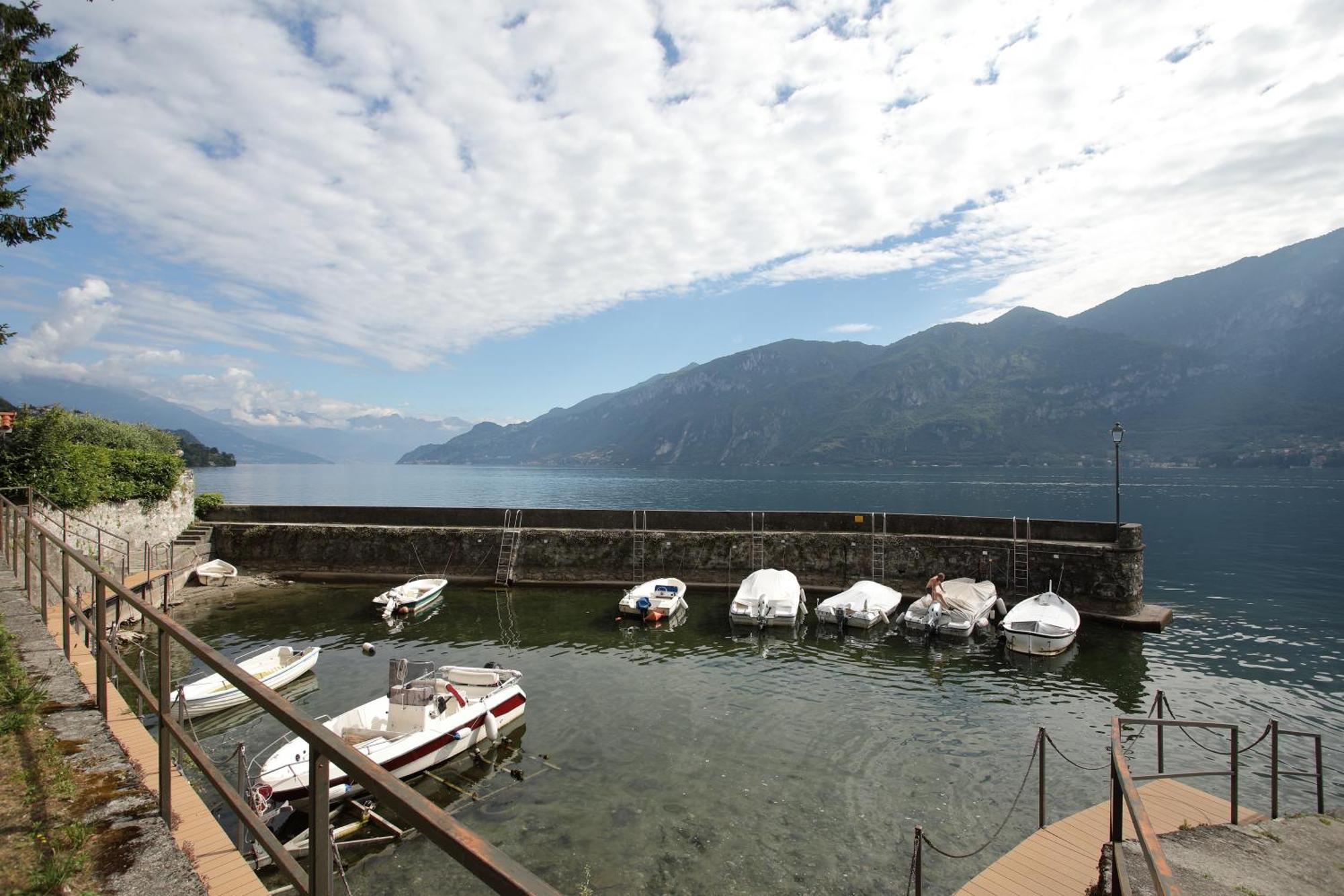Wonderful Lake Front Appartment Near Bellagio Limonta Buitenkant foto